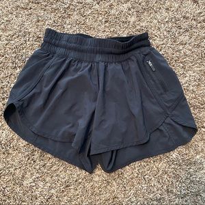 Black Lululemon Tracker Shorts